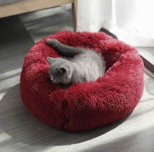 Cama afelpada para gatos